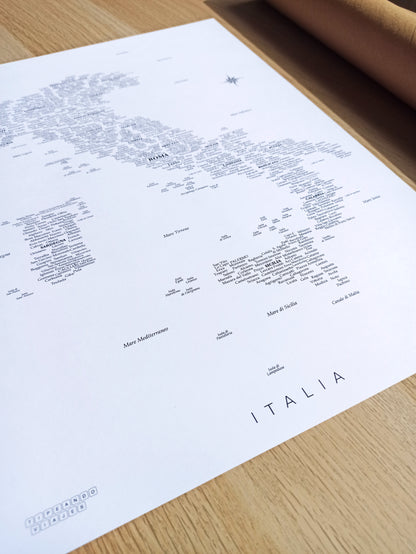 Mapa de Italia