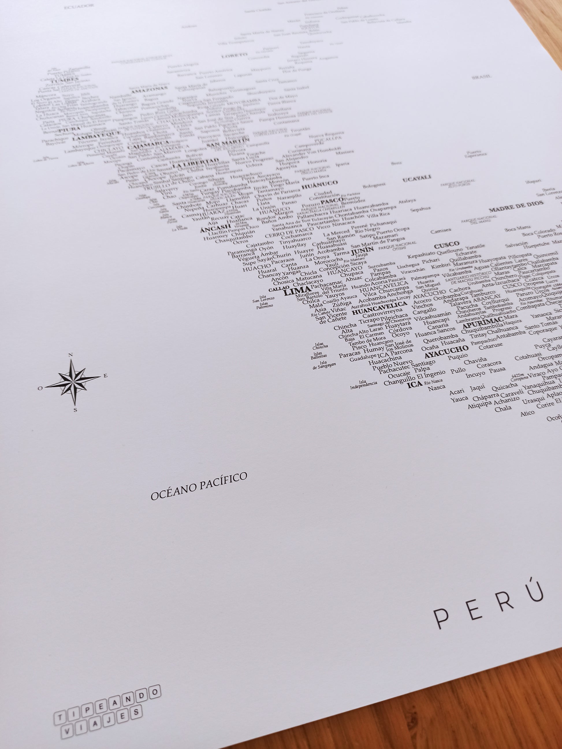 Mapa de Perú